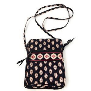 VERA BRADLEY Mini Hipster Crossbody Purse - Classic Black - Perfect condition